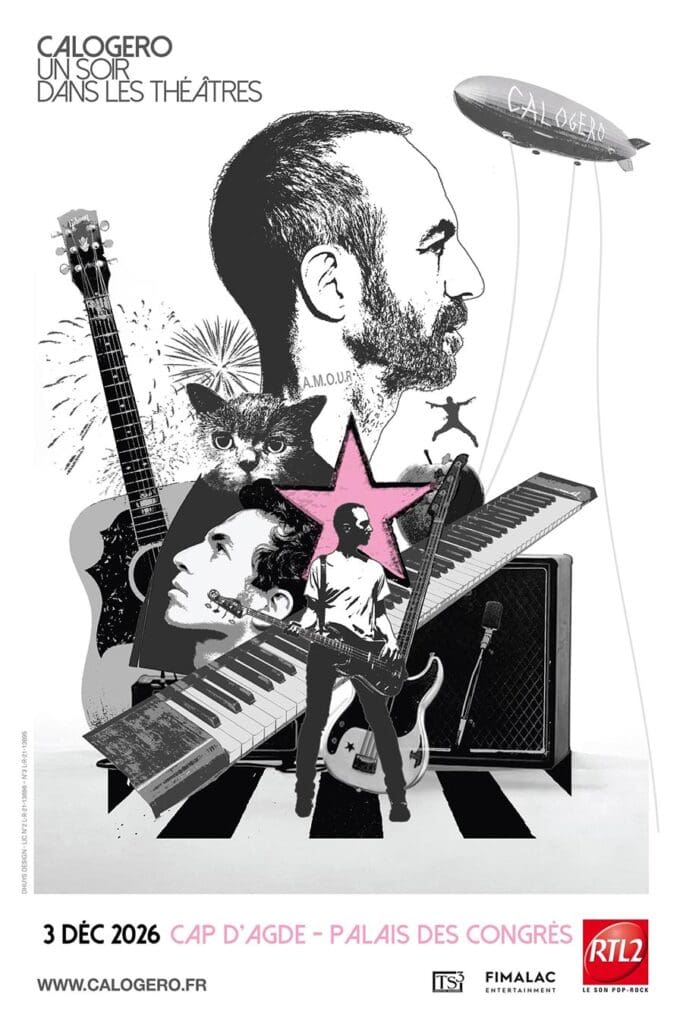 Concert Calogero au Cap d'Agde