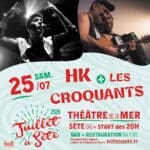 HK et LES CROQUANTS a Sete Affiche