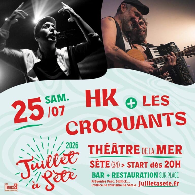 HK et LES CROQUANTS à Sète