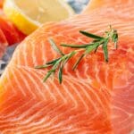Saumon frais à Sète