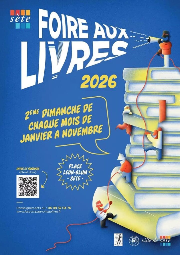 Foire aux Livres Sète 2026
