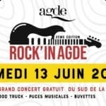 ROCKIN AGDE 2026 Visuel