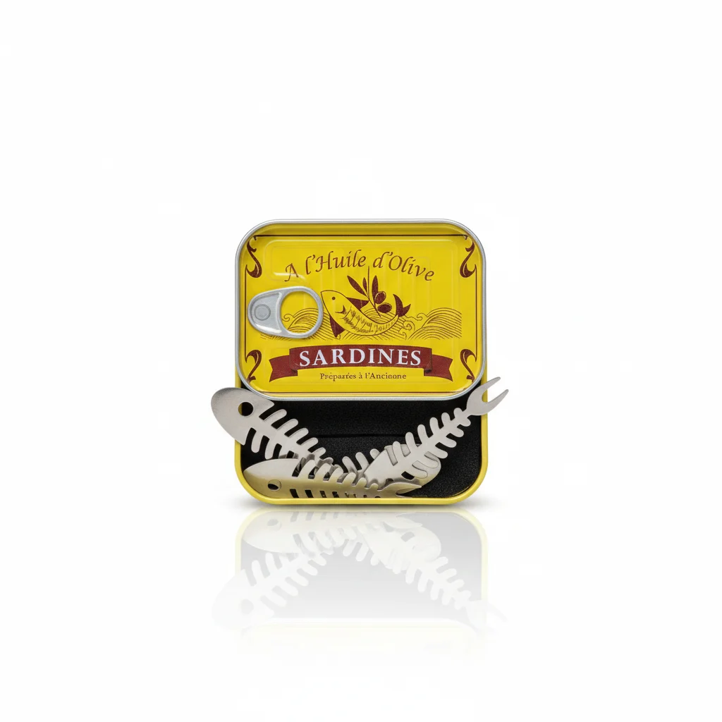 Pic Apéritif Sardines Boîte Métal
