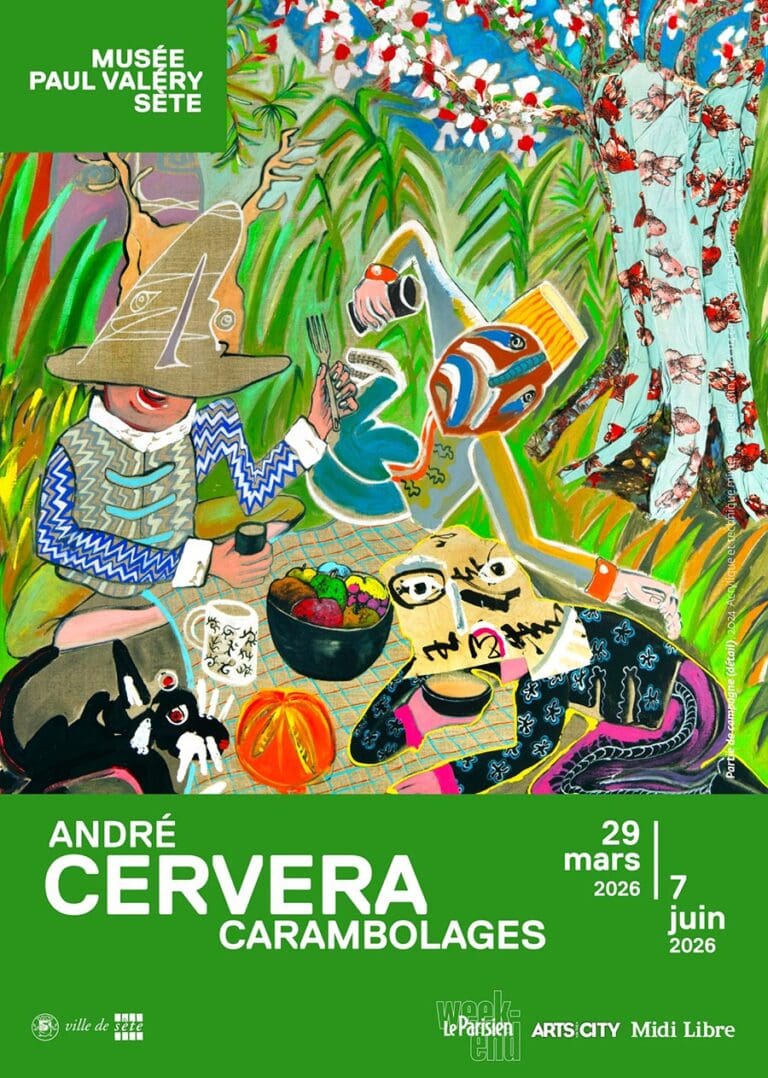 Exposition Andre Cervera Carambolages Affiche