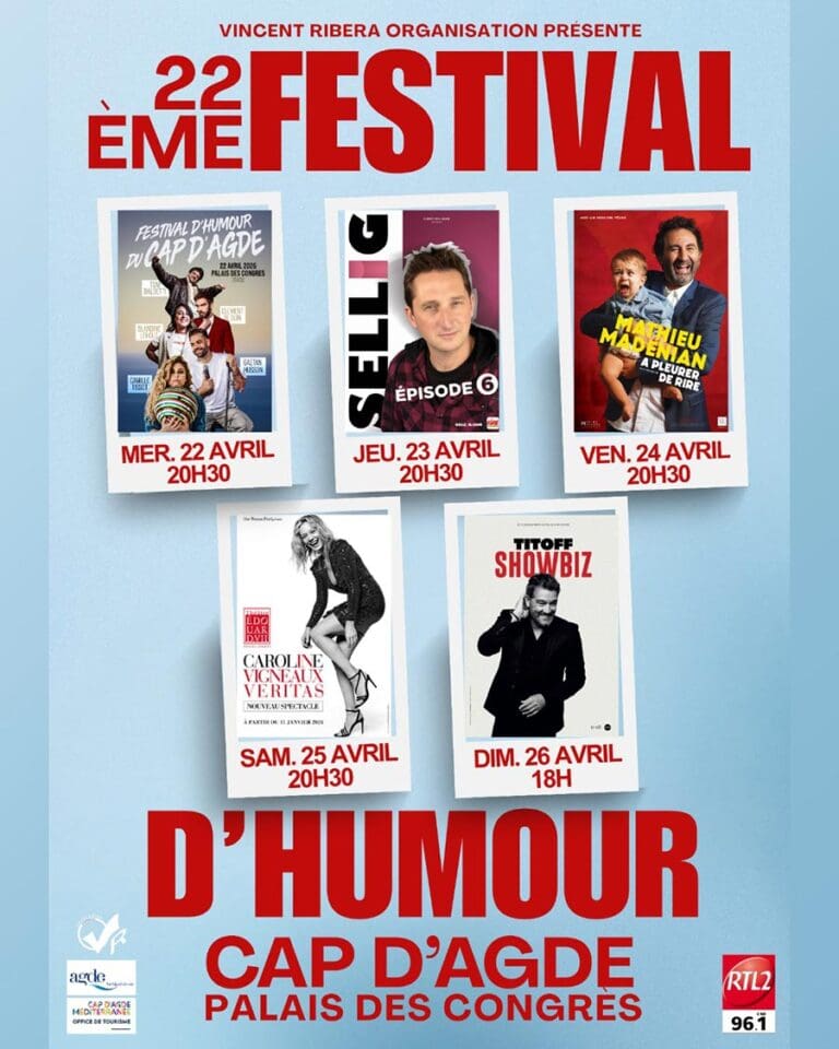 Festival Dhumour Du Cap Dagde 2026 Affiche