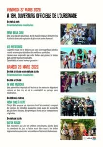 Oursinade A Sete 2026 Programmation Musicale