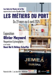 Exposition Les Métiers du Port – Exposition Olivier Maynard, René Rul & Hélène Scheffer