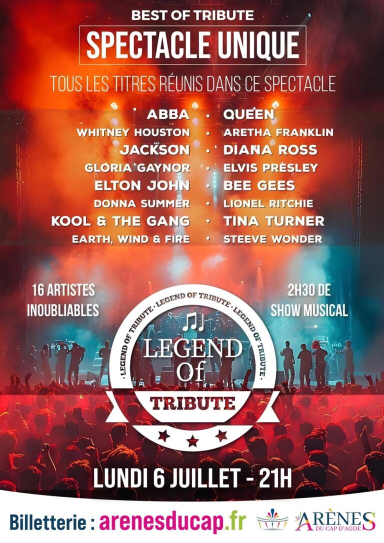 Legend of Tribute au Cap d'Agde