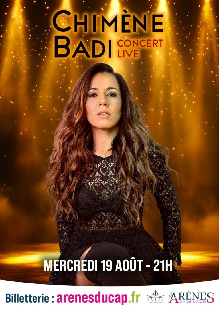 Chimène Badi au Cap d'Agde