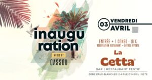 Inauguration de La Cetta avec Cassou