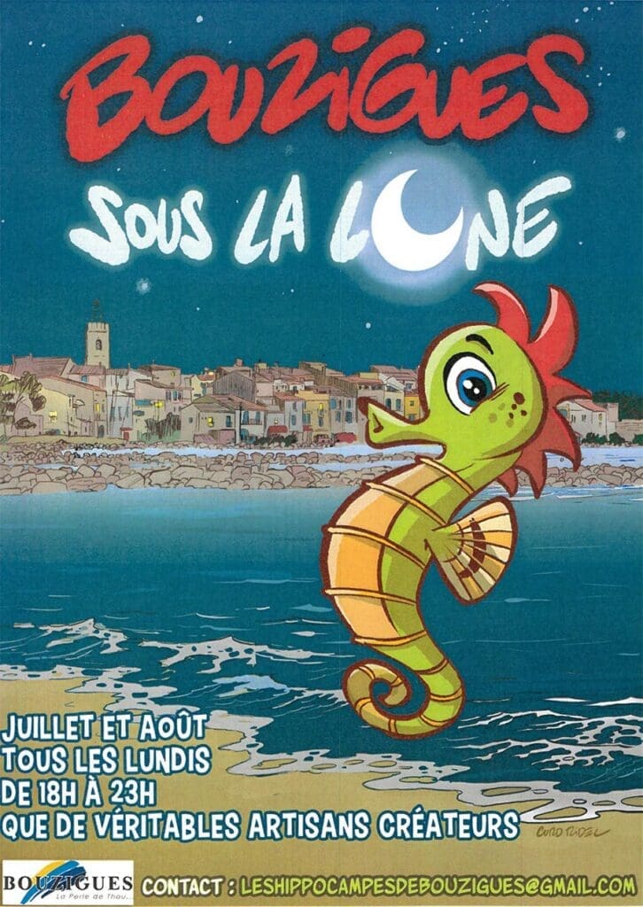 Bouzigues sous la Lune – Marchés Nocturnes 2026