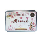Boîte à sucre Zézette Bonne Fête Mamie 250g cadeau grand-mère La Belle Époque Sète