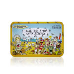 Boîte à sucre Zézette Plage jaune 250g souvenir biscuiterie La Belle Époque Frontignan