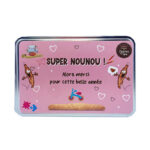 Boîte à sucre Zézette Super Nounou 250g cadeau original La Belle Époque Frontignan