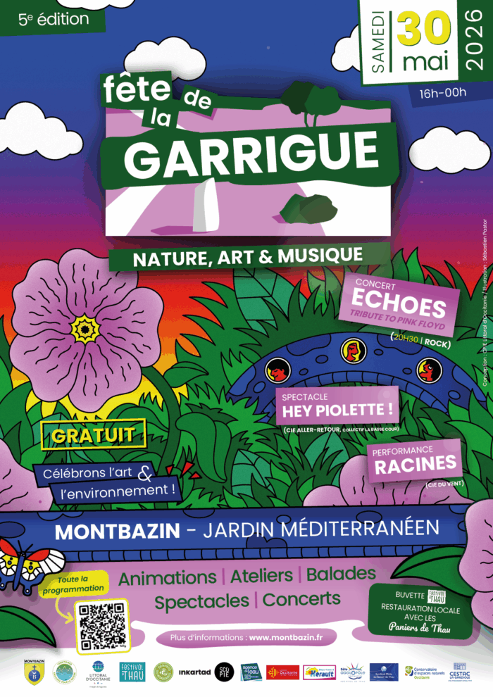 Fête de la Garrigue 2026 à Montbazin – Nature, Art & Musique