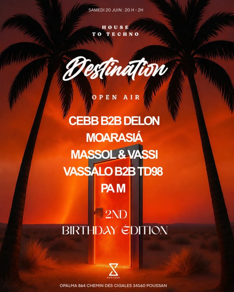 Destination Open Air – 2nd Birthday Edition à Opalma