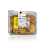 Langues d'Oc biscuit citron boîte transparente 200g biscuiterie artisanale Languedoc