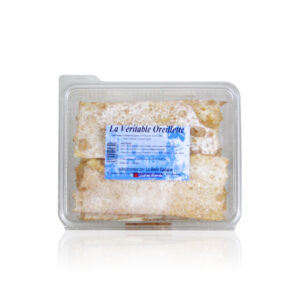 Oreillettes beignet pâte fine croustillante sucre glace boîte 150g La Belle Époque Sète