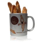 Mug pailleté argent Zézette de Sète 100 g La Belle Époque cadeau
