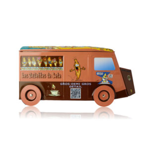 Zézette de Sète camion Citroën rose vue de côté packaging collector
