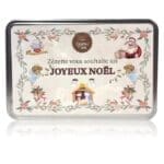 Boite A Sucre Zezette Joyeux Noel Blanche