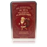 Boite A Sucre Zezette Joyeux Noel Rouge