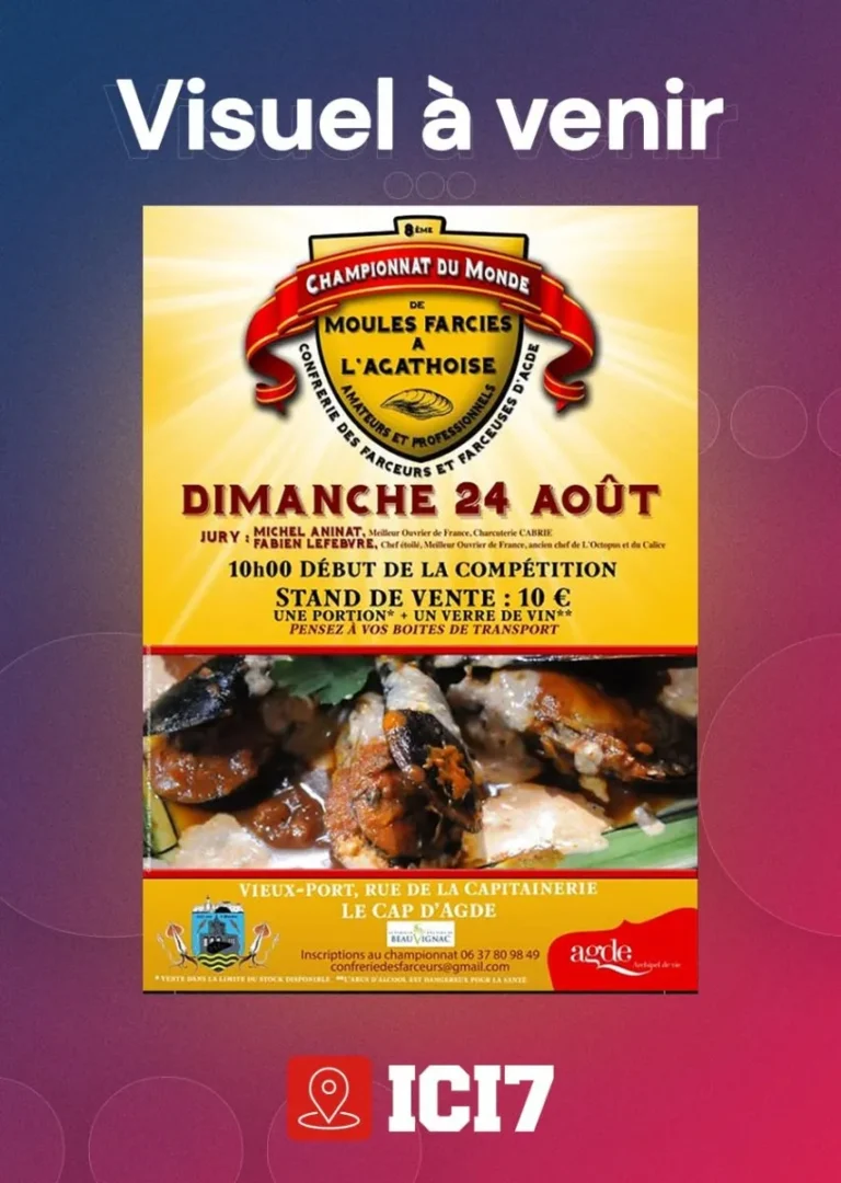 Championnat du Monde de Moules Farcies à l'Agathoise 2026