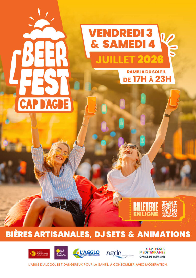 Beer Fest Cap d'Agde 2026 – Festival de Bières Artisanales d'Occitanie
