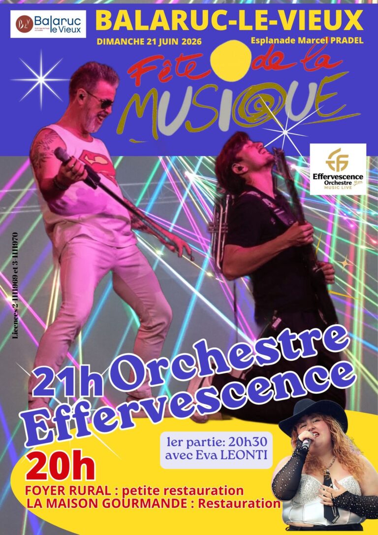 Fête de la Musique 2026 à Balaruc-le-Vieux