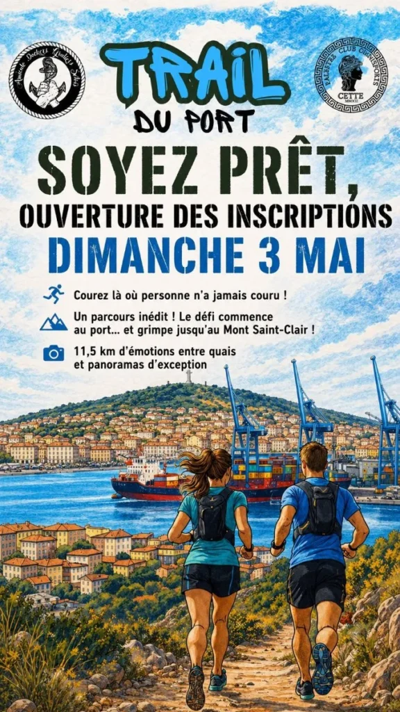 Trail du Port – 360 ans du Port de Sète
