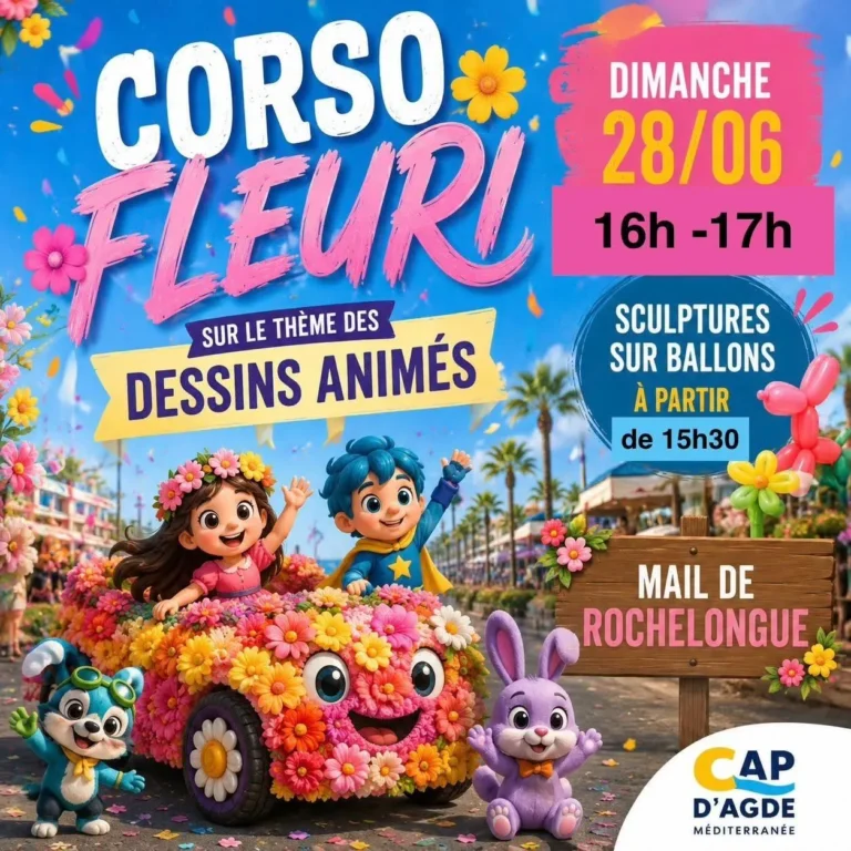 Animations Été 2026 au Mail de Rochelongue - Cap d'Agde