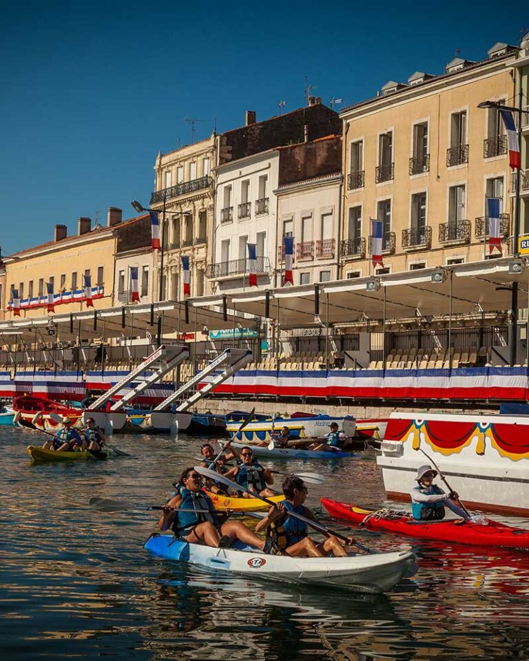 Balades en Kayak à Sète avec KayakMed