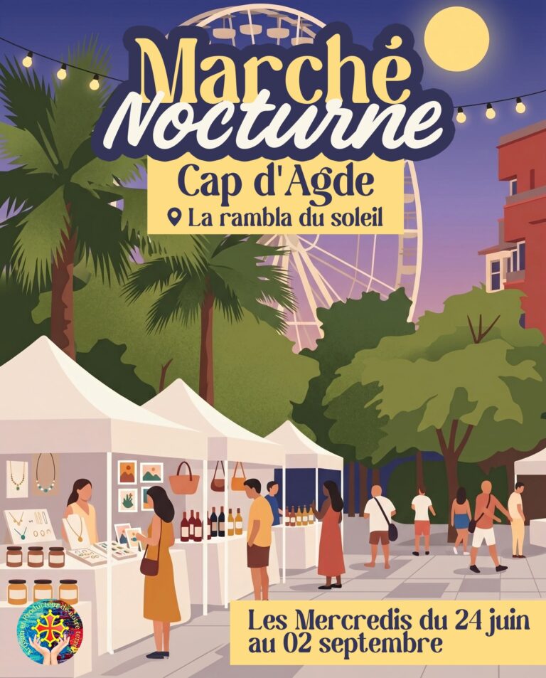 Marché Nocturne du Cap d'Agde 2026