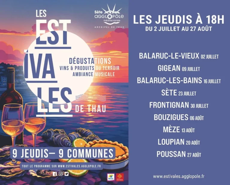 Les Estivales de Thau 2026 à Gigean