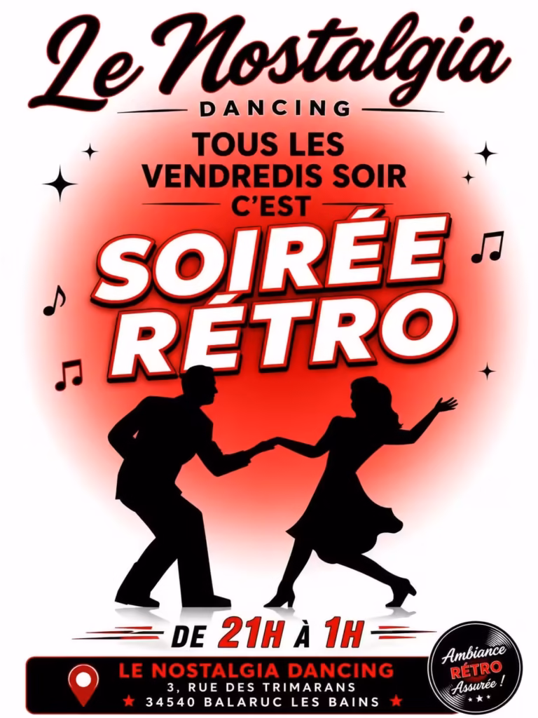 Soirée Rétro au Nostalgia Dancing