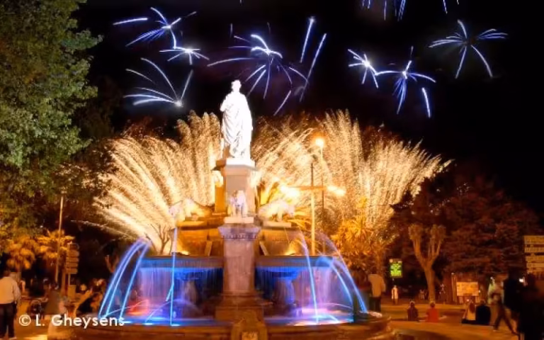 Feu d'artifice du 15 août à Agde