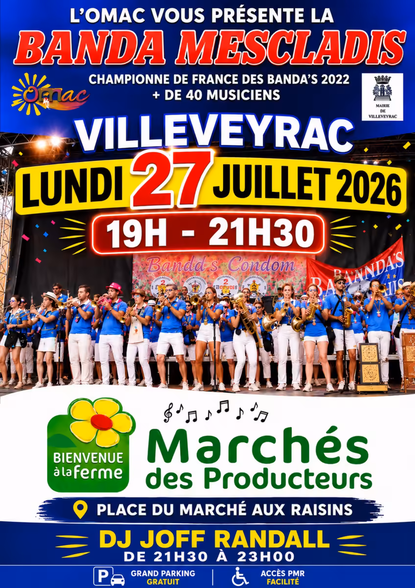 La Banda Mescladis au Marché des Producteurs