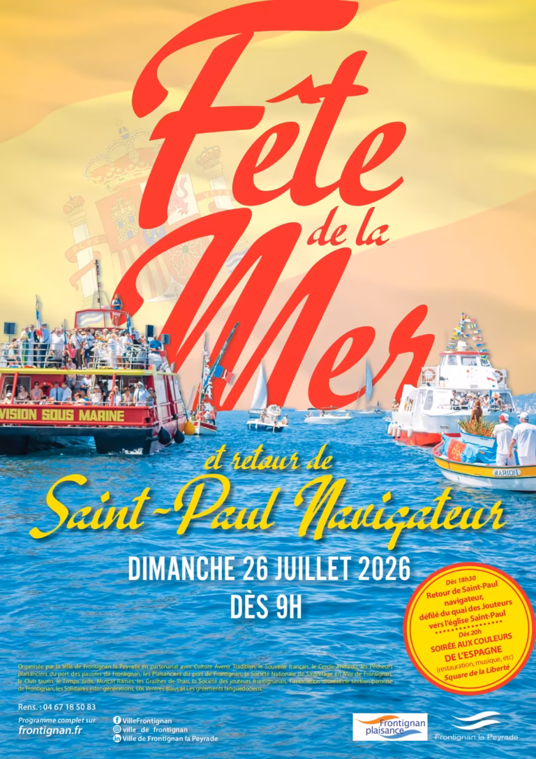 Fête de la mer 2026 à Frontignan