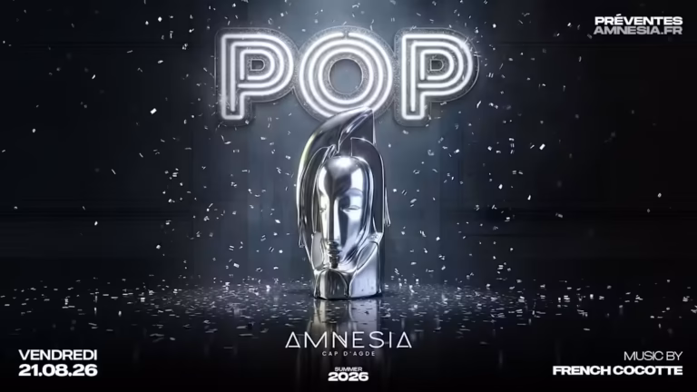 Soirée POP, Amnesia Cap d'Agde