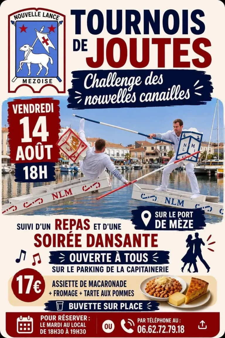 Tournois de Joutes Mèze 2026
